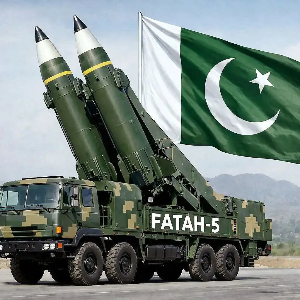 Pakistan Army Rocket Force Fatah-5 guided rocket system