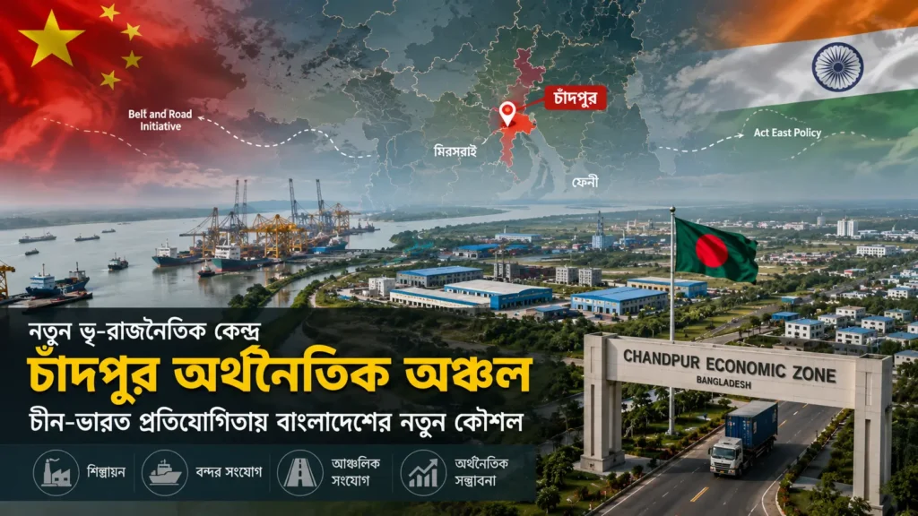 চাঁদপুর অর্থনৈতিক অঞ্চল নিয়ে বাংলাদেশ, চীন ও ভারতের ভূ-রাজনৈতিক কৌশলের বিশ্লেষণ।