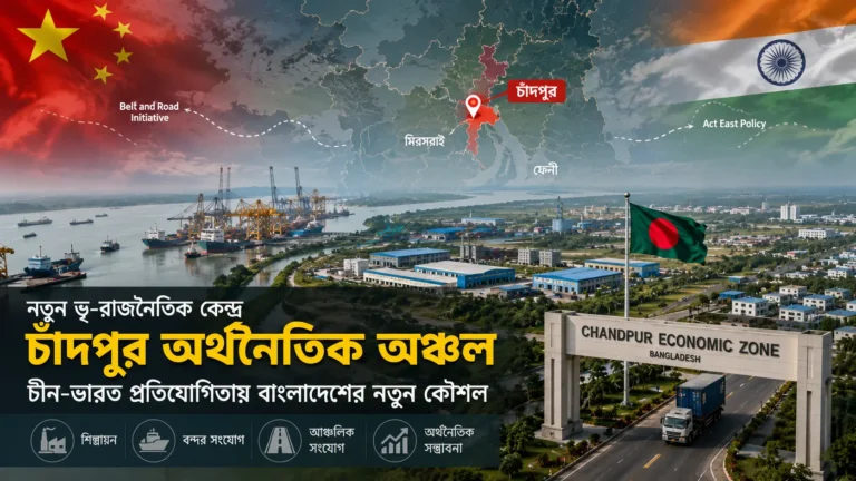 চাঁদপুর অর্থনৈতিক অঞ্চল নিয়ে বাংলাদেশ, চীন ও ভারতের ভূ-রাজনৈতিক কৌশলের বিশ্লেষণ।