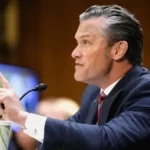 Pete Hegseth Senate Hearing on Iran War Funding