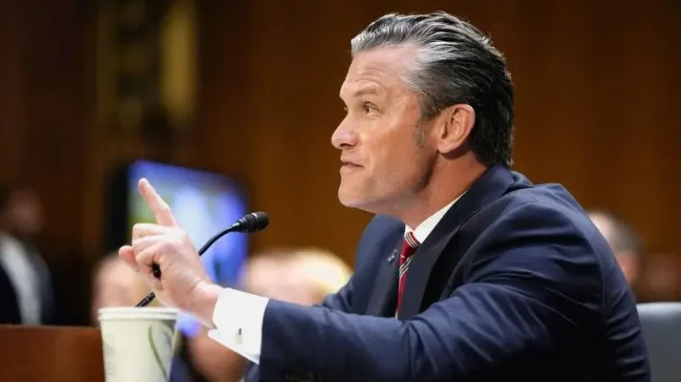 Pete Hegseth Senate Hearing on Iran War Funding