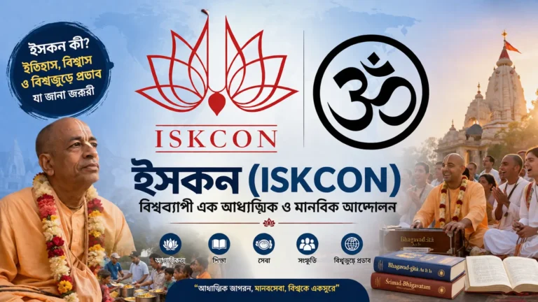 ইসকন (ISKCON) কী—ইতিহাস, বিশ্বাস, প্রতিষ্ঠাতা ও বিশ্বজুড়ে প্রভাব নিয়ে এক্সপ্লেইনার