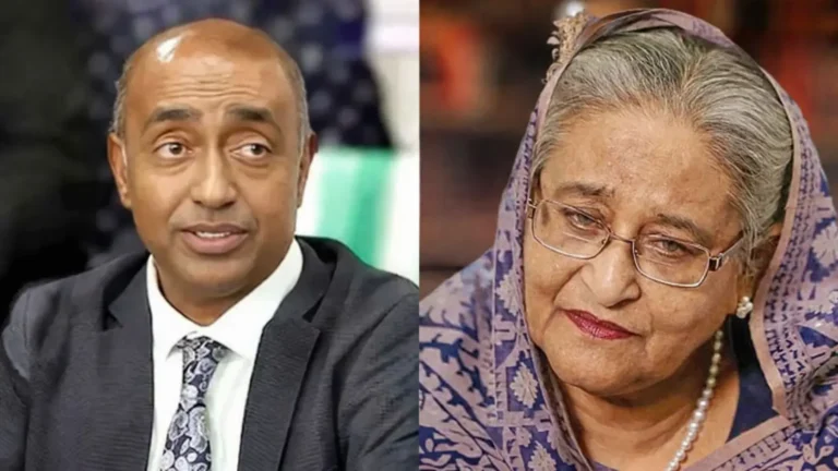 শেখ হাসিনার দেশে ফেরা ও পাসপোর্ট প্রসঙ্গে সাংবাদিকদের প্রশ্নের জবাব দিচ্ছেন আইনমন্ত্রী