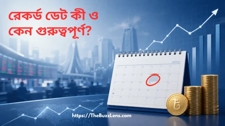 রেকর্ড ডেট কী বাংলাদেশ শেয়ার বাজার DSE CSE