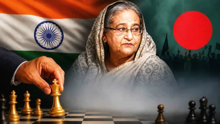 শেখ হাসিনার প্রতীকী ছবি; দেশে ফেরা, বিচারিক প্রক্রিয়া ও বাংলাদেশের রাজনৈতিক ভবিষ্যৎ নিয়ে বিশ্লেষণ