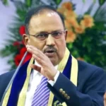 ভারতের জাতীয় নিরাপত্তা উপদেষ্টা অজিত ডোভালের বক্তব্য দেওয়ার ছবি