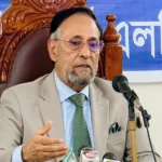 কর্নেল (অব.) অলি আহমদ বক্তব্য রাখছেন