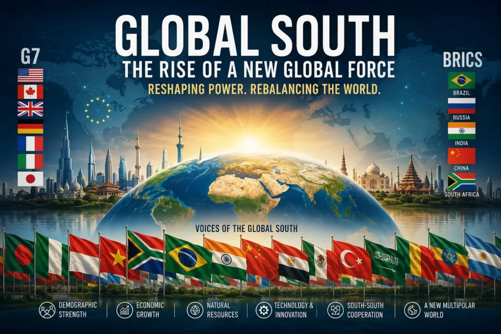 Global South-এর উত্থান ও বিশ্ব রাজনীতিতে পরিবর্তনশীল শক্তির ভারসাম্য