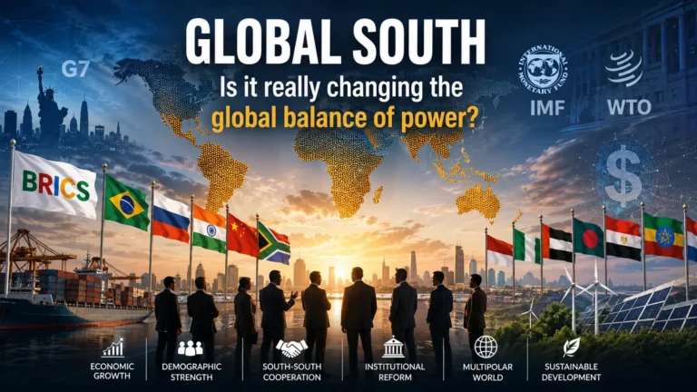 Global South-এর উত্থান, BRICS, G7, IMF ও WTO ঘিরে বিশ্ব ক্ষমতার পরিবর্তন