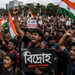 ভারতে ককরোচ আন্দোলনে শিক্ষার্থীদের বিক্ষোভ
