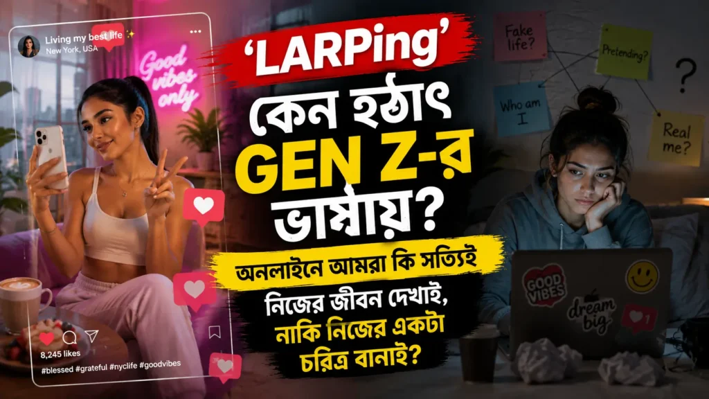 LARPing ও Gen Z-এর অনলাইন পরিচয়—সোশ্যাল মিডিয়ায় বাস্তব জীবন নাকি তৈরি করা চরিত্র