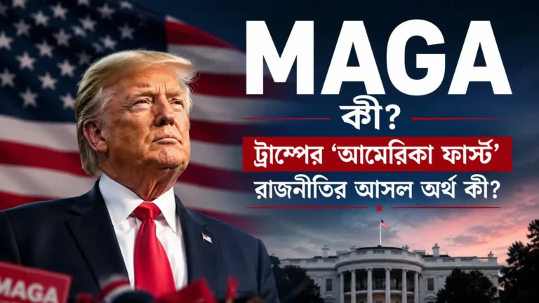MAGA কী—Donald Trump ও America First রাজনৈতিক আন্দোলনের প্রতীক