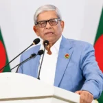 মির্জা ফখরুল ইসলাম আলমগীর বক্তব্য দিচ্ছেন