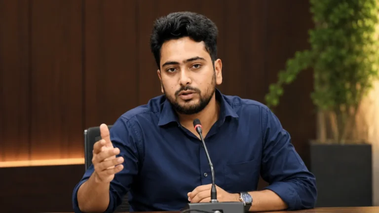 নাহিদ ইসলাম জুলাই অভ্যুত্থানের দ্বিতীয় বর্ষপূর্তি উপলক্ষে আয়োজিত অনুষ্ঠানে বক্তব্য