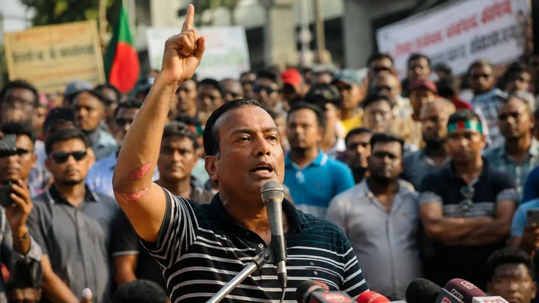ছাত্রদলের কেন্দ্রীয় সভাপতি রাকিবুল ইসলাম রাকিব