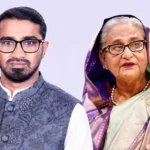 শেখ হাসিনাকে নিয়ে বক্তব্য দিচ্ছেন রাশেদ খাঁন