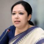 সংসদে জ্বালানি সংকট ও দ্রব্যমূল্য নিয়ে বক্তব্য দিচ্ছেন রুমিন ফারহানা