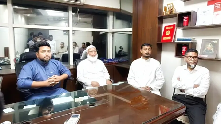 এনসিপি কার্যালয়ে জামায়াত আমির ডা. শফিকুর রহমান