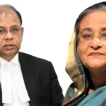 শেখ হাসিনা ও আন্তর্জাতিক অপরাধ ট্রাইব্যুনালের চিফ প্রসিকিউটর মো. আমিনুল ইসলামের ফাইল ছবি