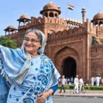 দিল্লিতে অবস্থানরত শেখ হাসিনা
