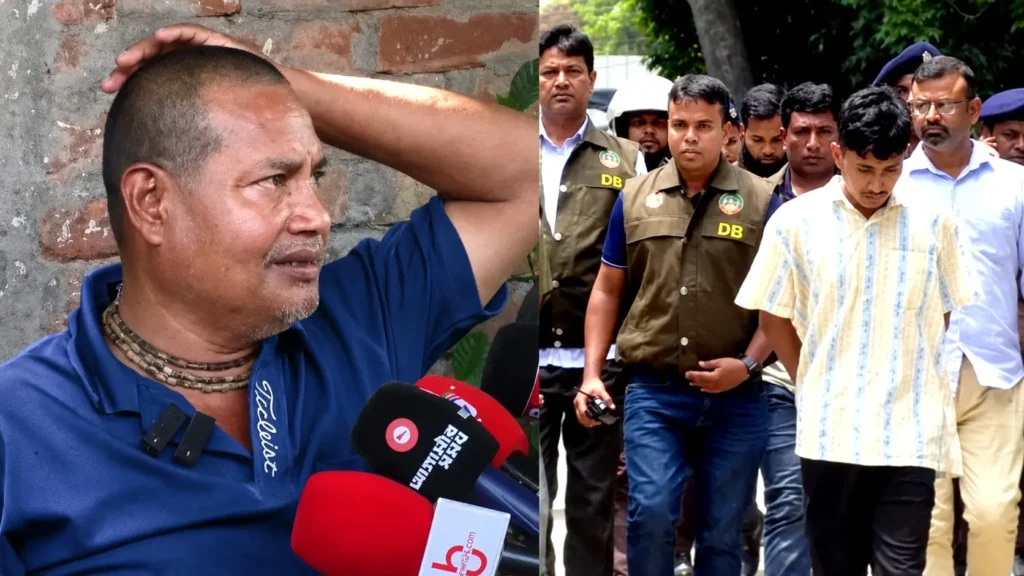 রংপুরের চার হত্যাকাণ্ডে গ্রেপ্তার সিদ্ধার্থ দাসের পরনের শার্ট নিয়ে প্রশ্ন