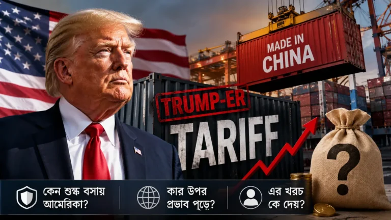Trump-এর Tariff কী এবং আমেরিকার আমদানি শুল্কের খরচ কে দেয়