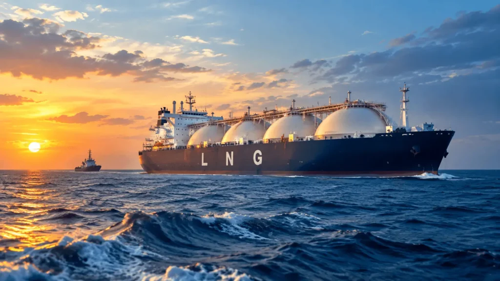 বাংলাদেশের LNG আমদানি ও spot market-এ বাড়তি দামের প্রতীকী চিত্র