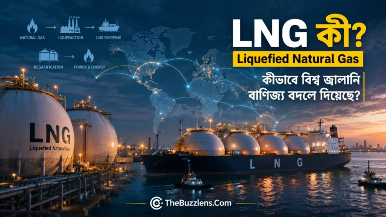 LNG বা Liquefied Natural Gas-এর জাহাজ, টার্মিনাল ও বিশ্ব জ্বালানি বাণিজ্যের চিত্র