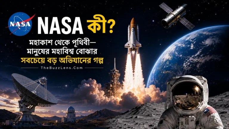 NASA কী—পৃথিবী, চাঁদ ও মহাকাশ অনুসন্ধানের প্রতীকী NASA editorial image